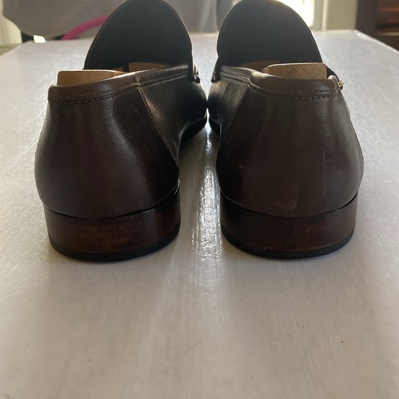 Bruno Magli PORRO Men's Brown Leather Slip On Loafers Size 11.5. Made in Italy - Picture 3 of 10